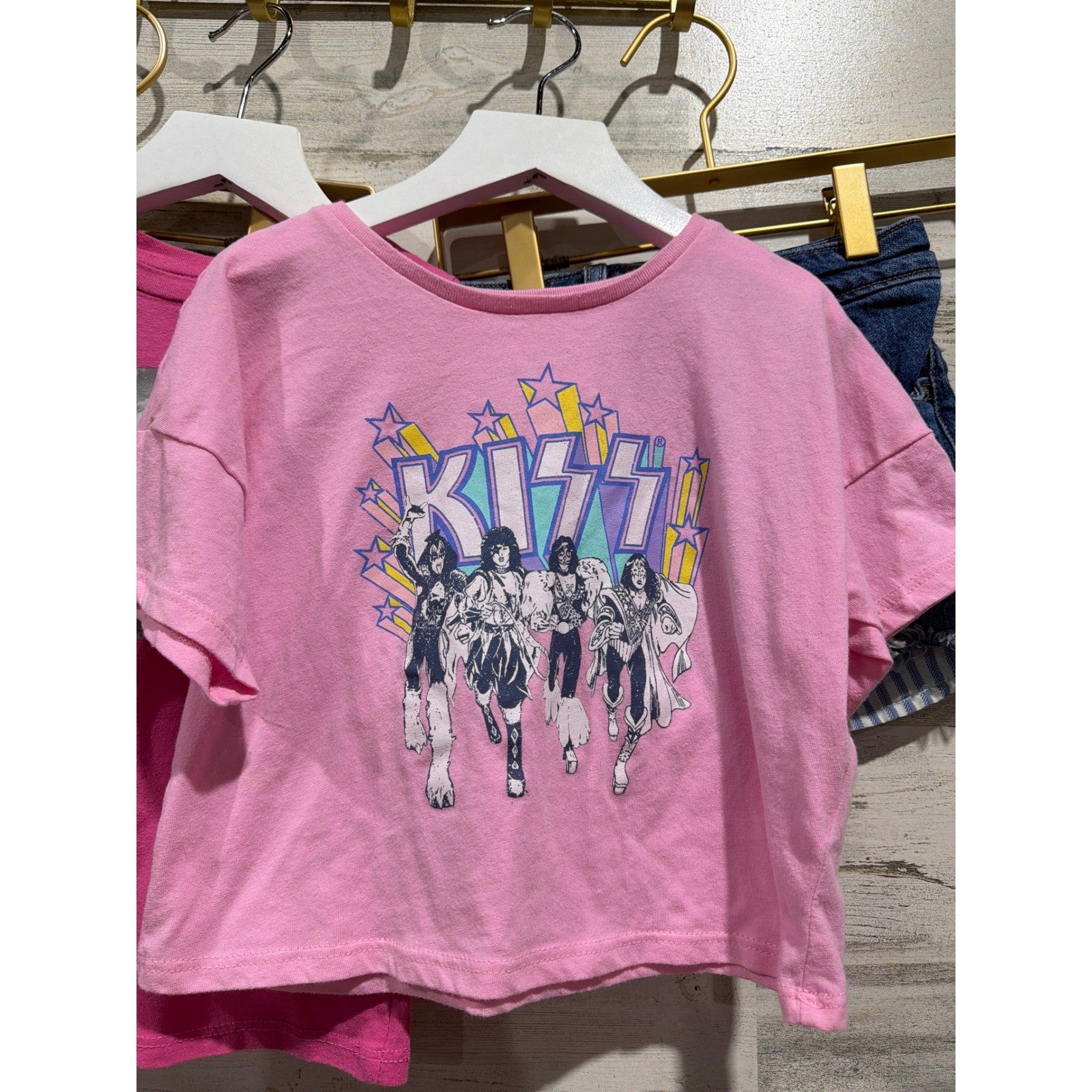Girls Size 4 Cat & Jack Kiss My Little Pony Pink Blue 4pc Bundle Summer EUC1