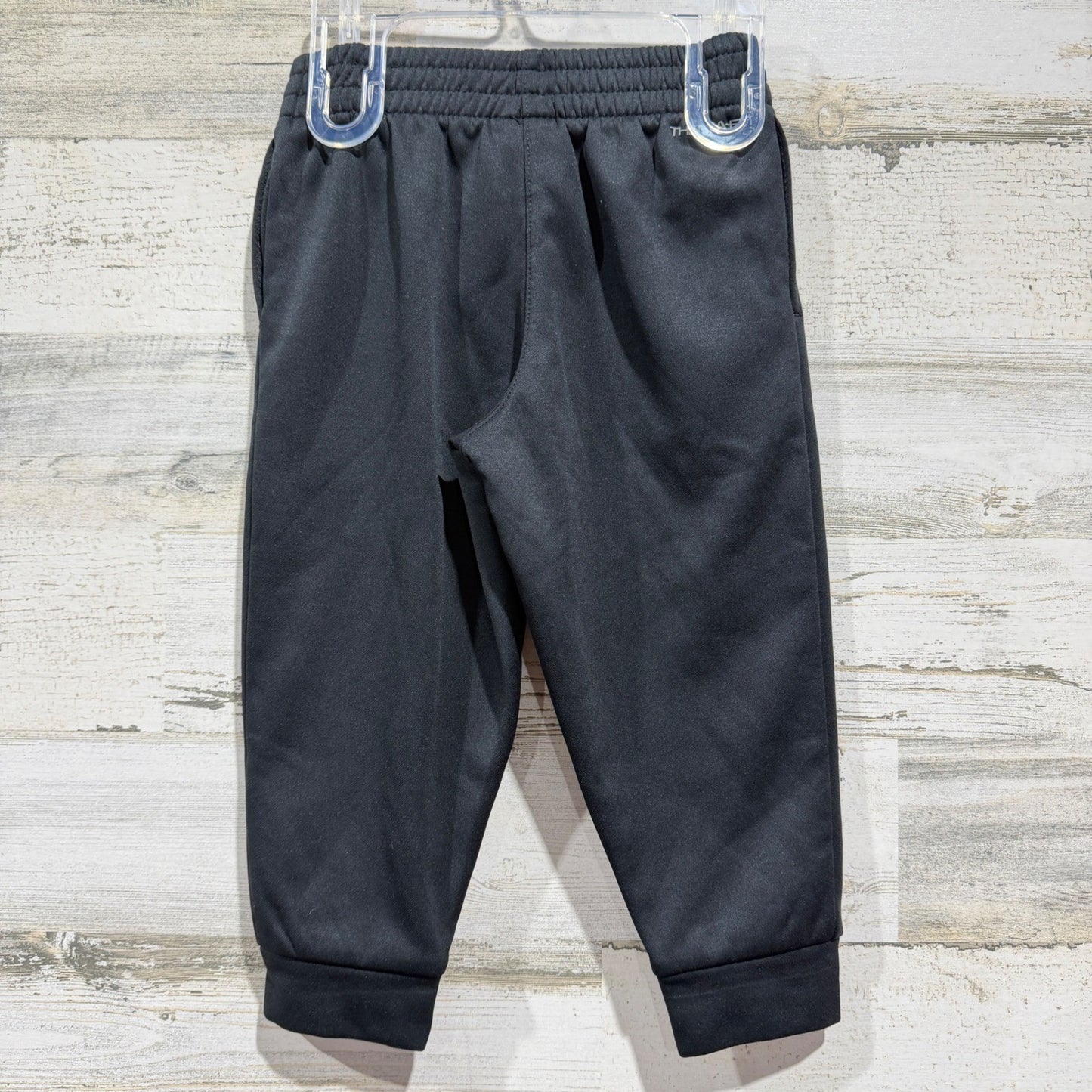 Nike Joggers Boys 3T Black Therma-FIT Graphic Swoosh Athletic EUC2