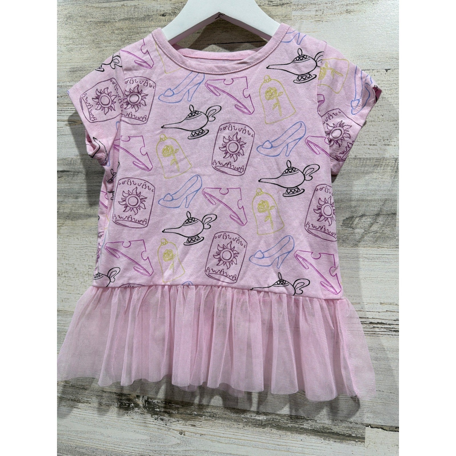 Disney Dress Bundle Girls 2T 3T Multicolor Princess Character Disneycore4