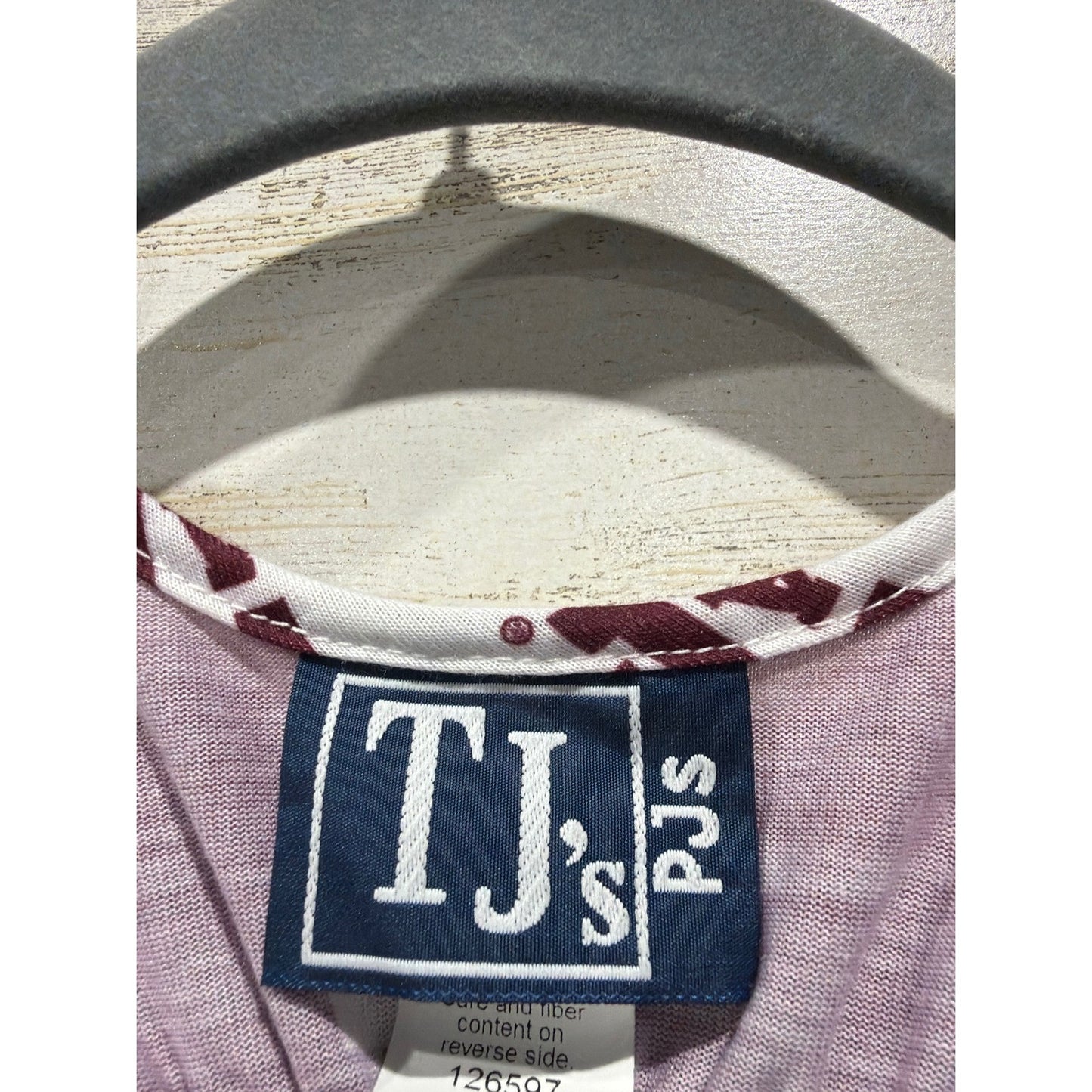 TJ's PJs Nightgown Girls 7 Maroon Texas A&M Aggies Ruffle Sleepwear NWT4