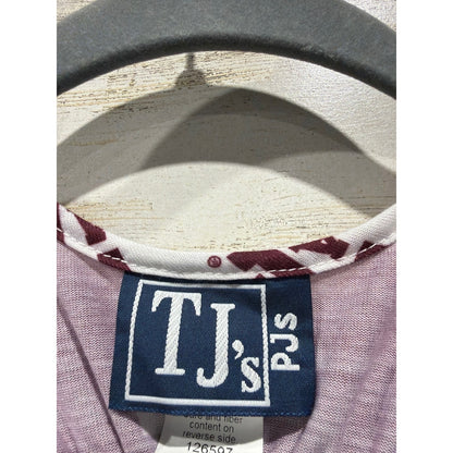 TJ's PJs Nightgown Girls 7 Maroon Texas A&M Aggies Ruffle Sleepwear NWT4