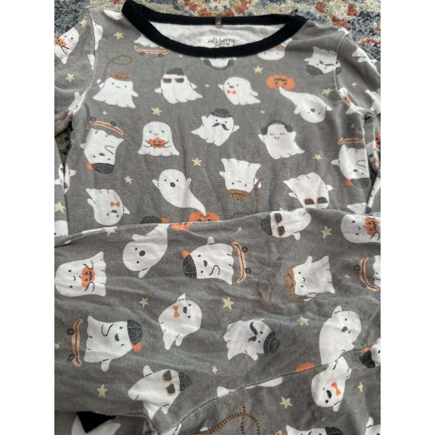 Beetlejuice Zara Milkberry Kids 3T Black Grey Halloween Bundle GUC4