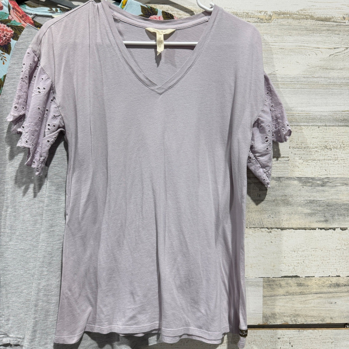 Matilda Jane Lot Women Small Lavender Floral Striped Cotton Blend Bundle EUC1