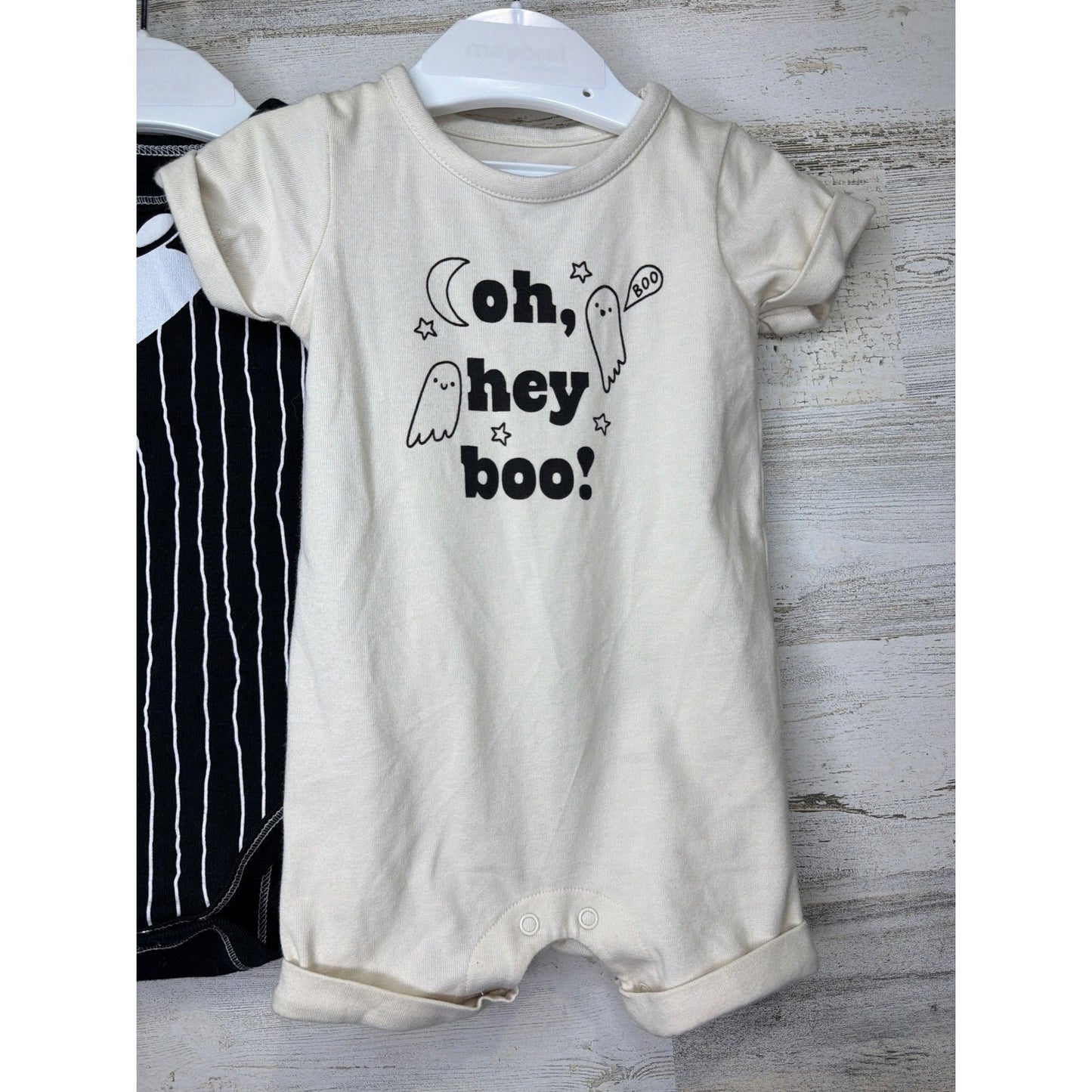 Carter's Disney Cat & Jack Baby 0-6M Halloween Bundle Jack Skellington EUC2