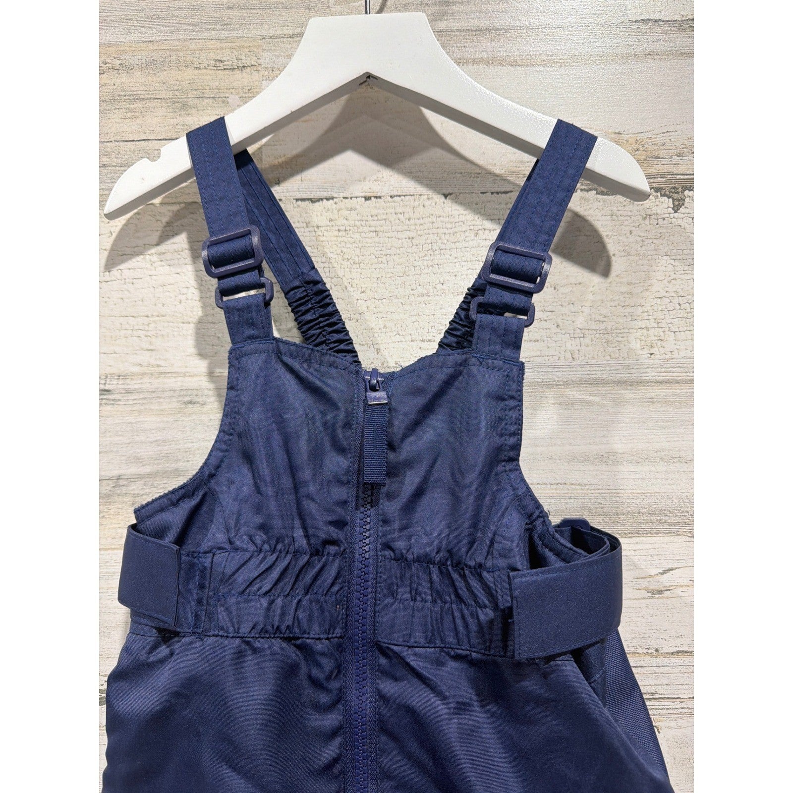 Cat and Jack Snow Bib Kids 2T Navy Blue Adjustable Straps1