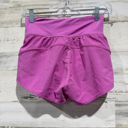 Balera Layered Dance Shorts Women XSA Pink Polyester Spandex Contemporary EUC2