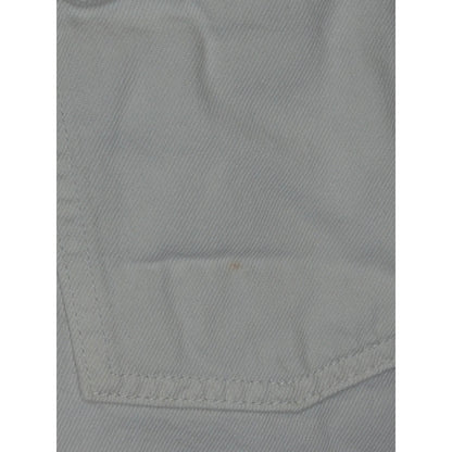 Old Navy Denim Shorts Women Size 10 White High-Rise Slouchy Straight Coastal GUC3