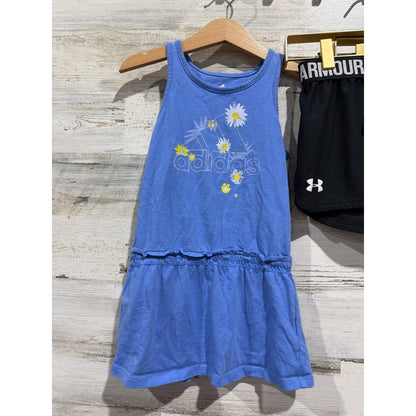 Nike Adidas Under Armour Girls Size 4T XS Athletic Sporty Bundle Activewear EUC3