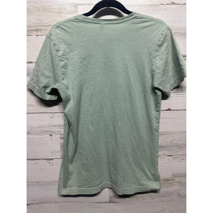 The Holiday Tees Graphic T-Shirt Women Medium Green Shamrock Psalm 139 EUC4