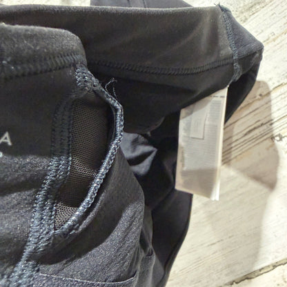 Athleta Solace Bra Sports Bra Women XL Black Nylon Spandex Yoga Activewear EUC4