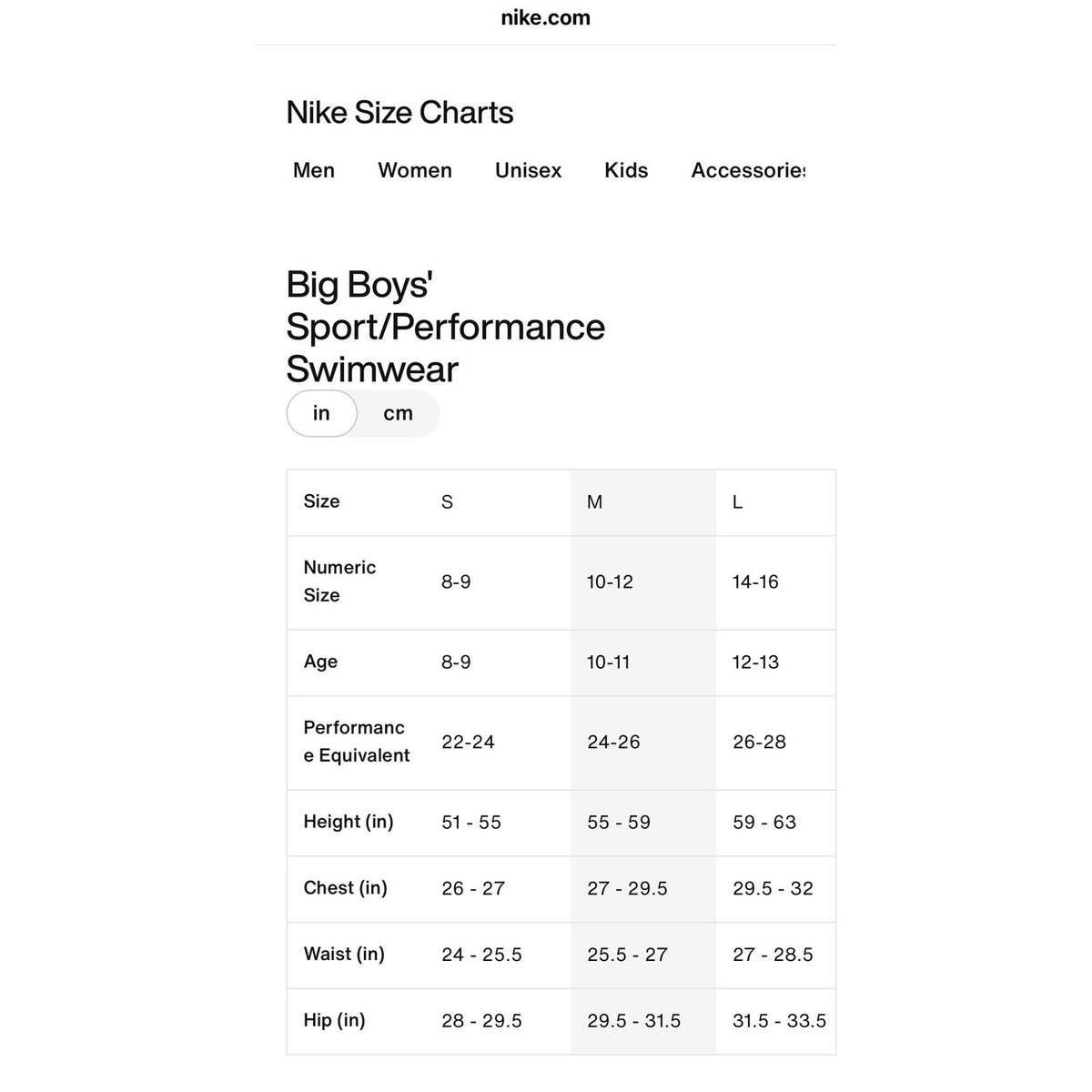 Nike Swim Jammer Boys Size 26 Black NX Training Competition NWT10