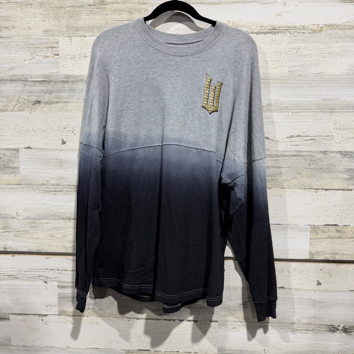 Spirit Jersey Wicked Universal Studios Shirt Womens M Grey Black Ombre Broadway0