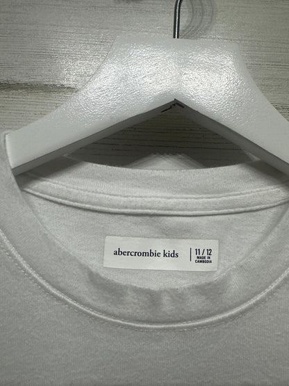 Abercrombie Kids Elf Movie T-Shirt 11/12 White Graphic Coffee EUC3