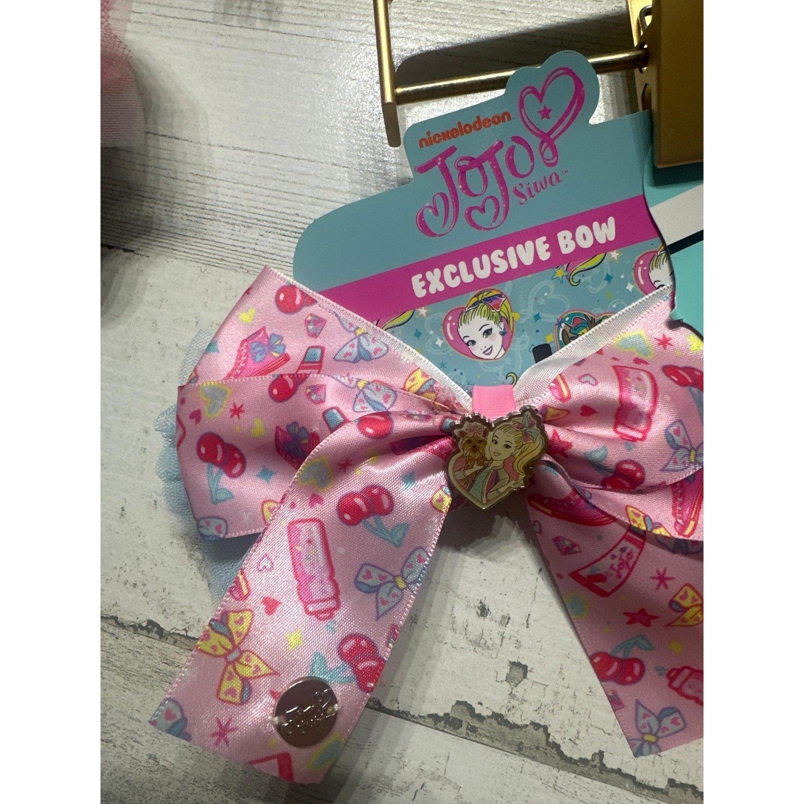 JoJo Siwa Hair Bows Girls OS Multicolor Signature Large 5pc Bundle NWT3