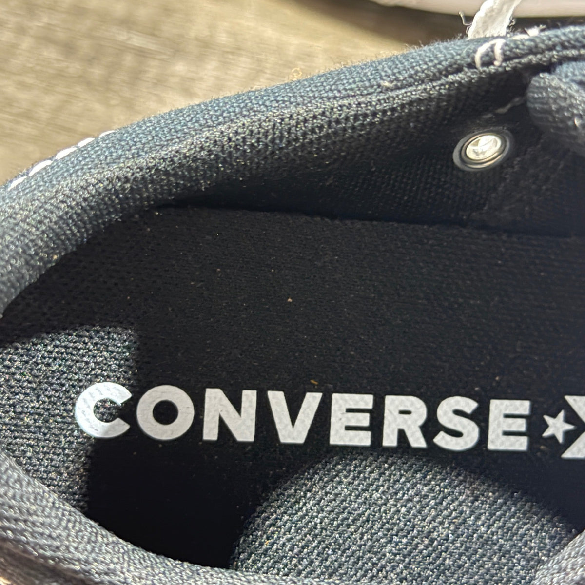 Converse All Star Kids Size 5.5 Youth Black Low Top Sneaker Classic EUC9