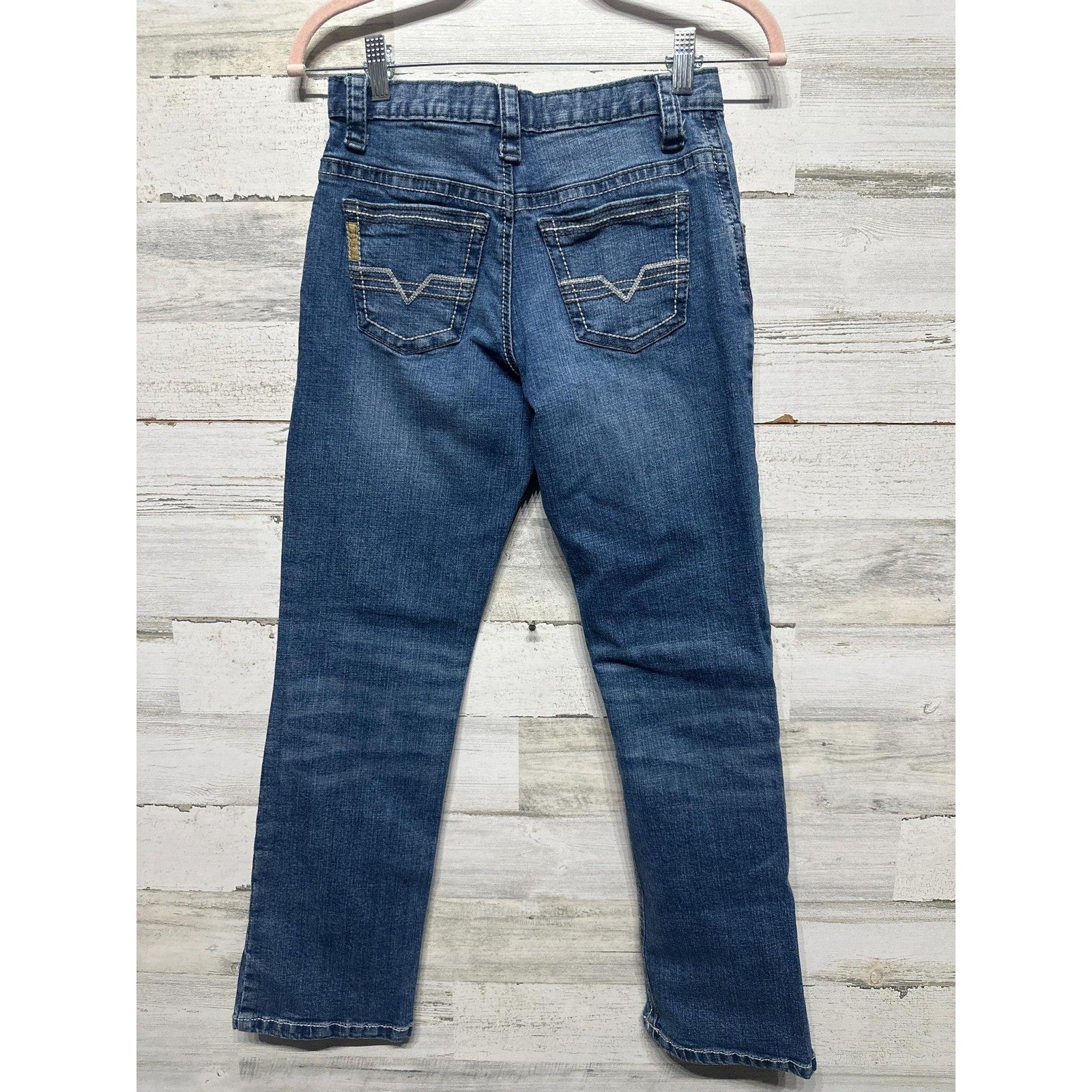 Cinch Jeans Boys 14S Blue Straight Leg Western Denim EUC2