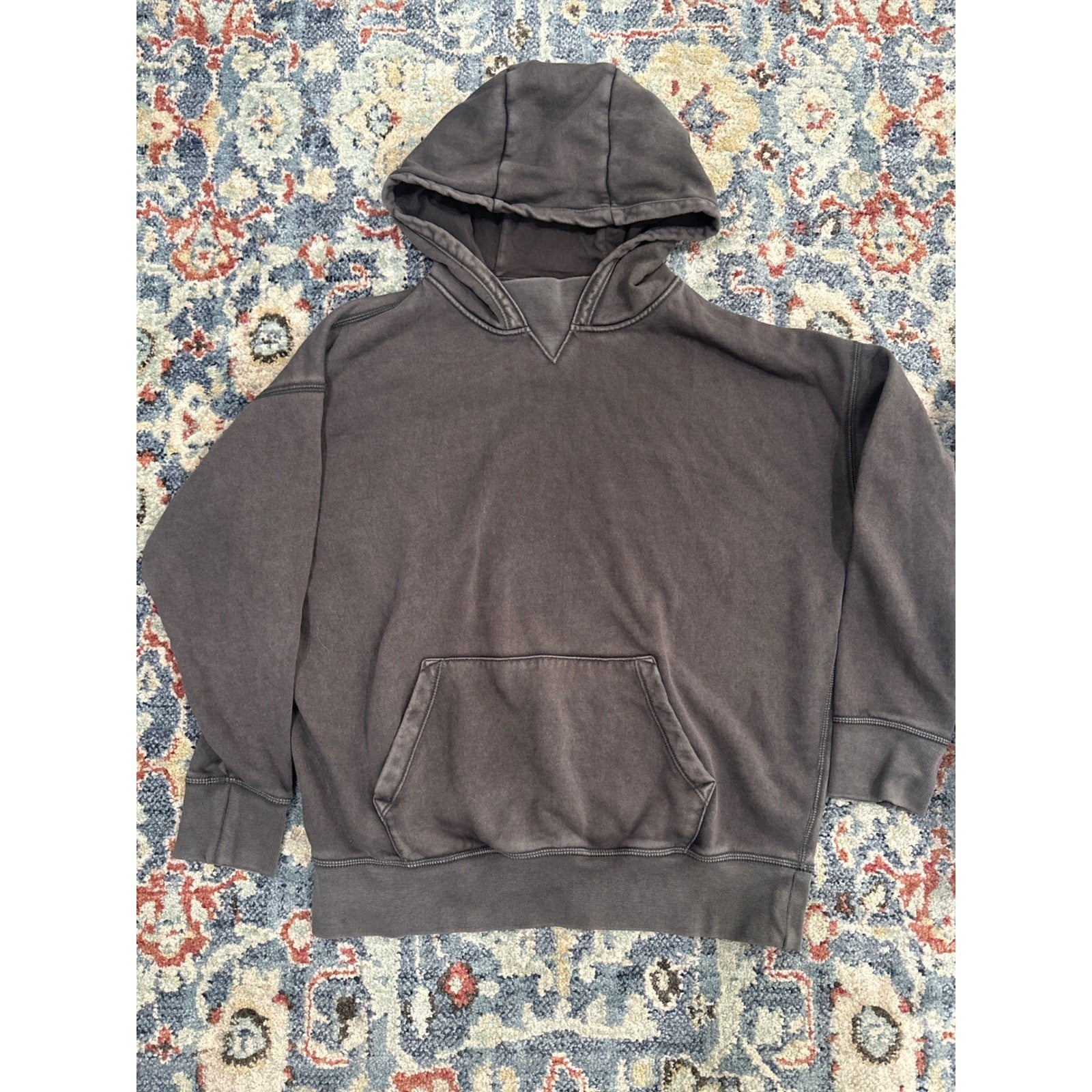 Gap Hoodie Bundle Kids Size 12 Gray Black Pullover Fleece Sweatshirts2