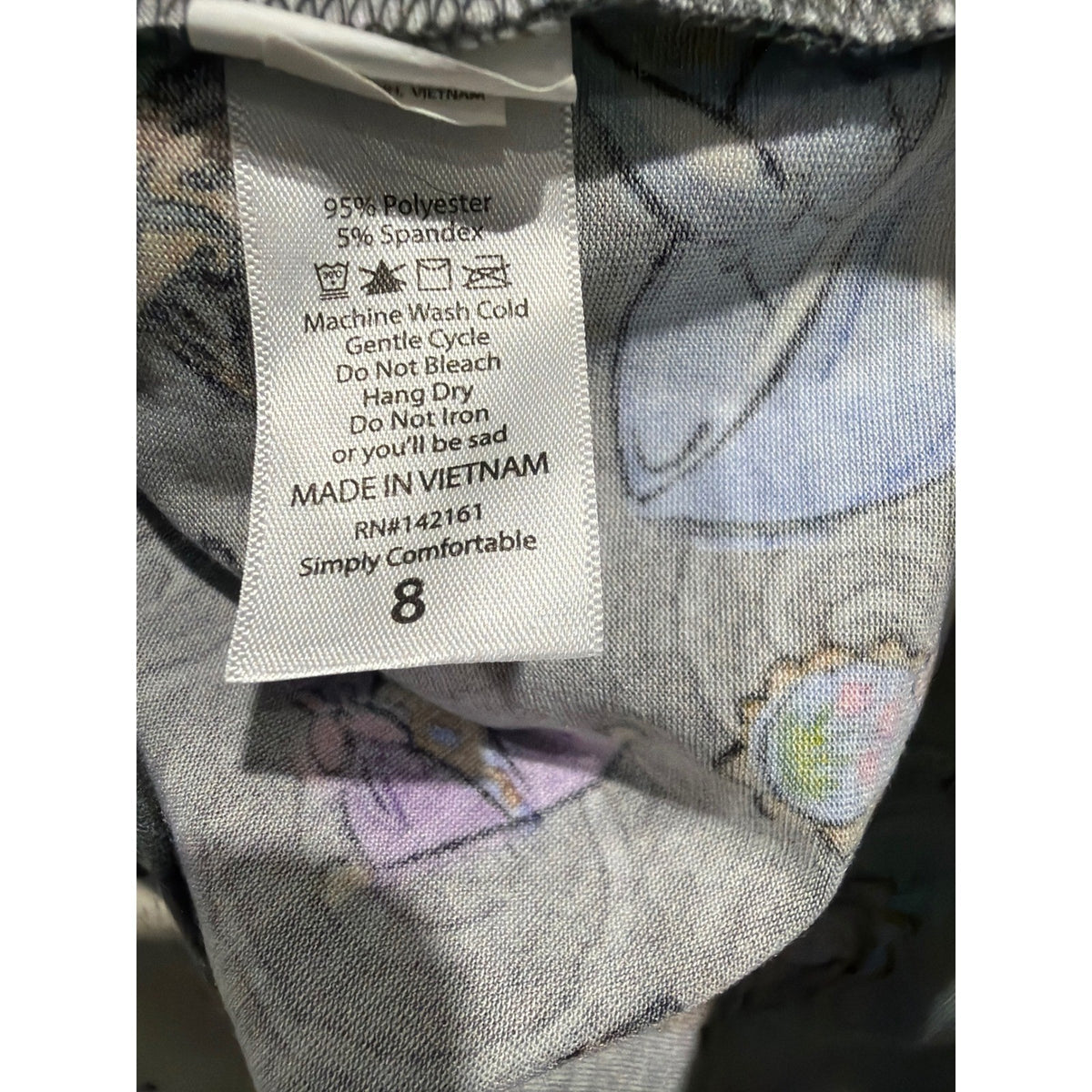 LuLaRoe Dress Tunic Girls 8 Disney Winnie The Pooh Alice Wonderland7