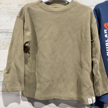 Zara & Hybrid Shirt Bundle Boys 6/7 Blue Green Jurassic Park Fall Winter EUC1