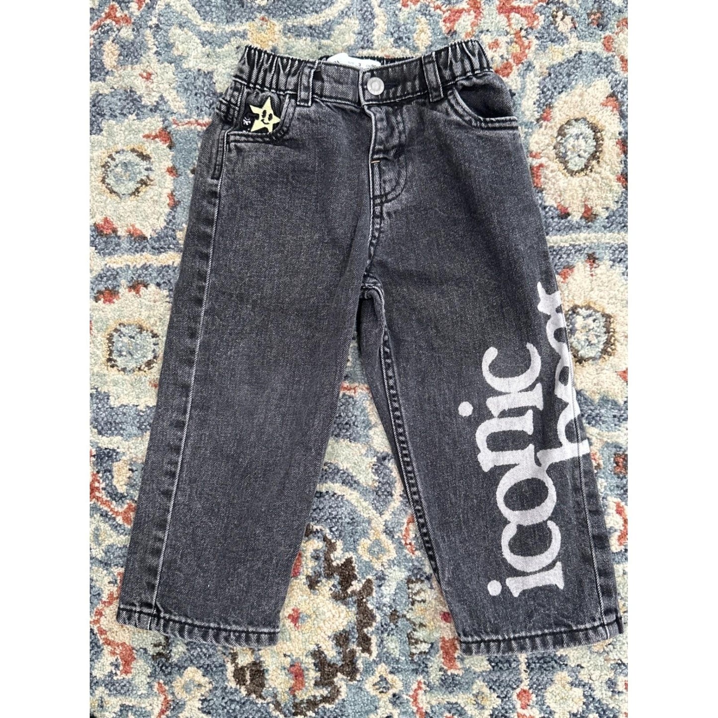 Beetlejuice Zara Milkberry Kids 3T Black Grey Halloween Bundle GUC5