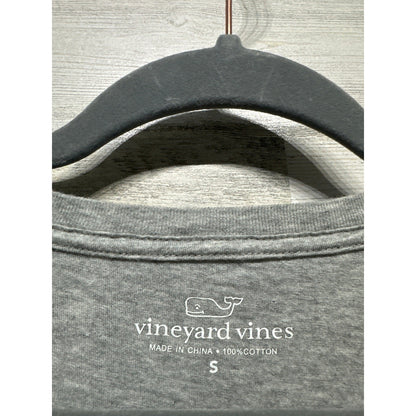 Vineyard Vines Long Sleeve T-Shirt Mens Small Blue Grey Pocket Tee 2-Pack EUC4