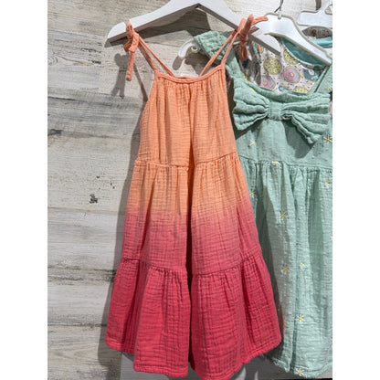 Girls 5T Dress Pajama Lot Color Donut Cute Girly Bundle1