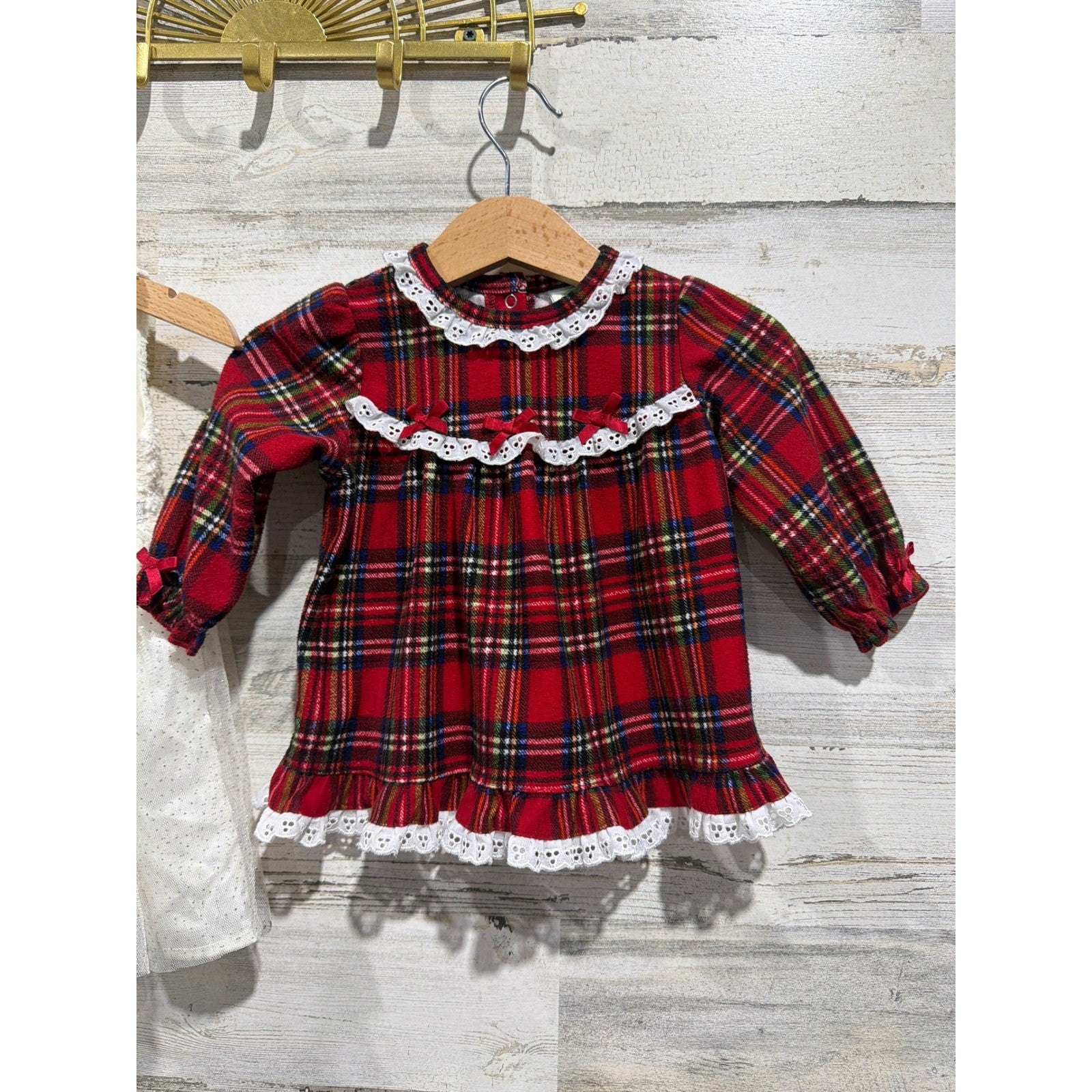 Nannette Little Me Cat & Jack Carter's Bundle Girls 12M Sparkle Holiday EUC3