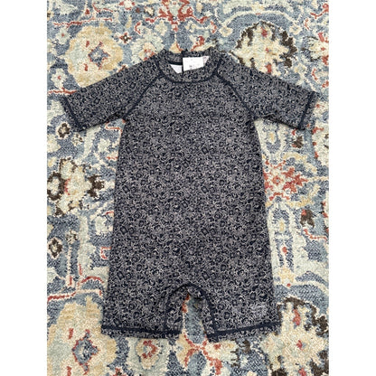 Disney Wheat Swimsuit Kids Size 6 Navy Mickey Mouse Rash Guard NWT0