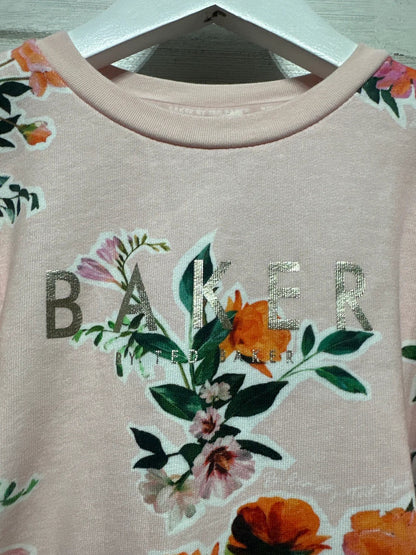 Baker by Ted Baker Floral Sweatshirt Fits Like 7 VGUC*1