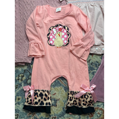 Bailey's Blossoms Shein Boutique Bundle Girls 12-18M Pink Mauve Fall2