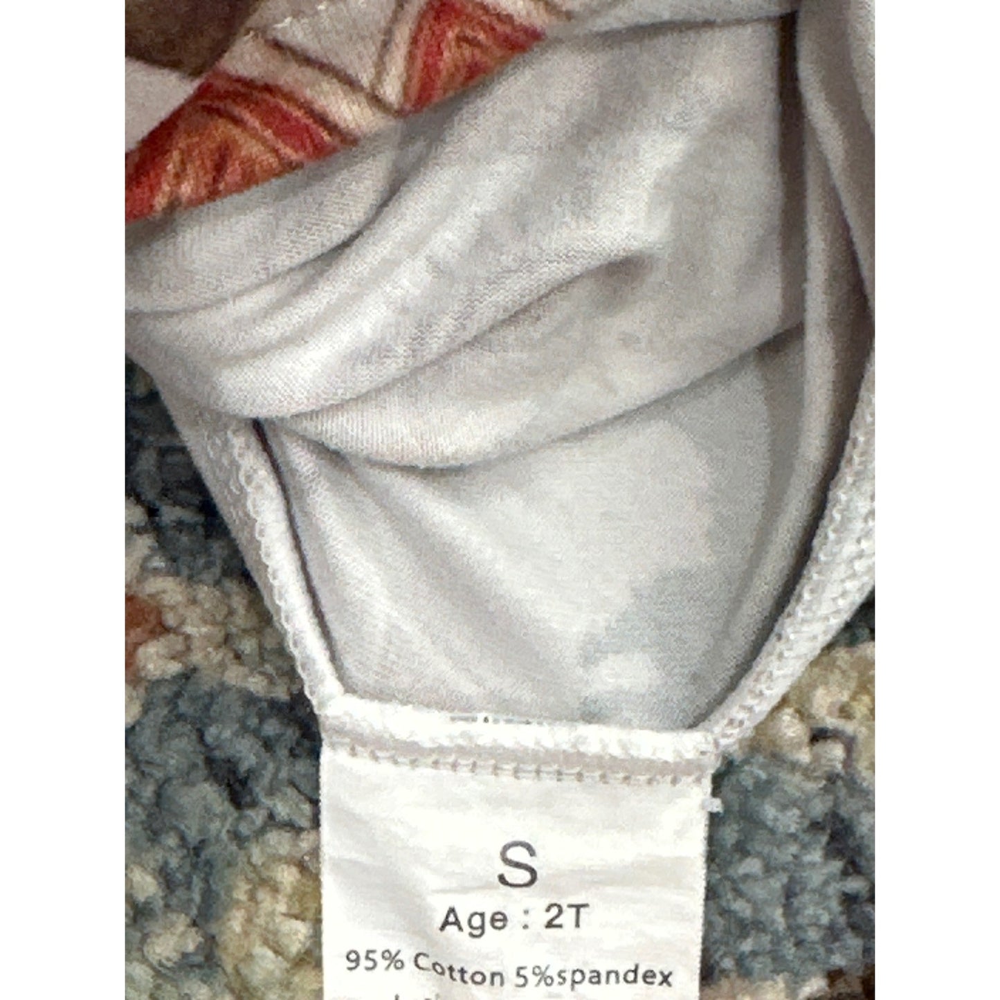 Buds + Blossoms Romper Kids 2T Tan Western EUC2