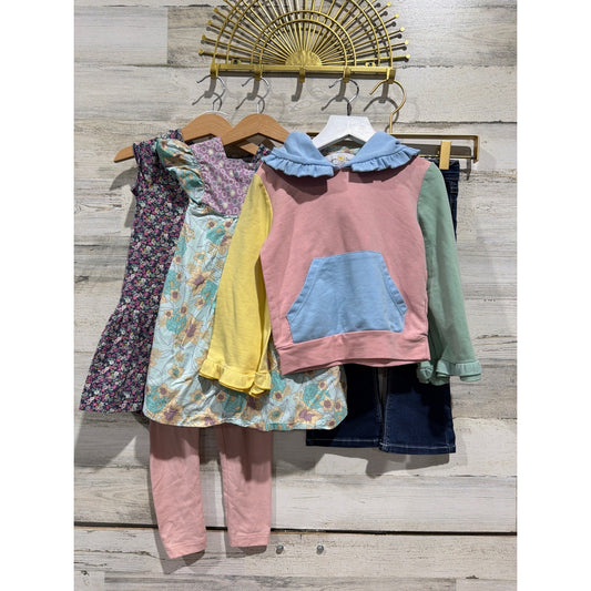 Carter's Tucker + Tate Girls Sweet Petunia 3T Floral Bundle Cottagecore0
