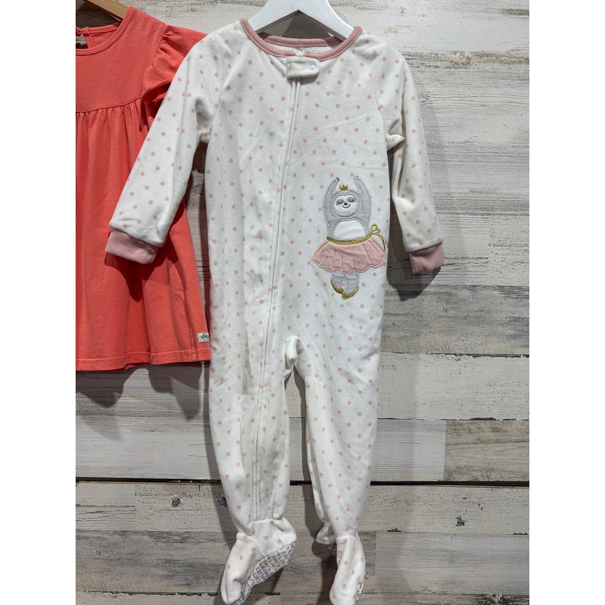 Carter's H&M Isaac Mizrahi Dress Tunic Sleeper Bundle Girls 2T Floral Lace EUC5