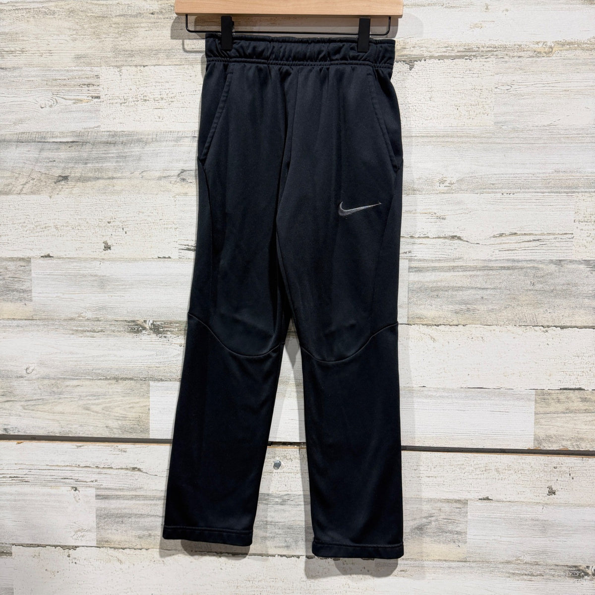 Nike Pants Boys Medium Black Dri-FIT Therma Training Athletic0