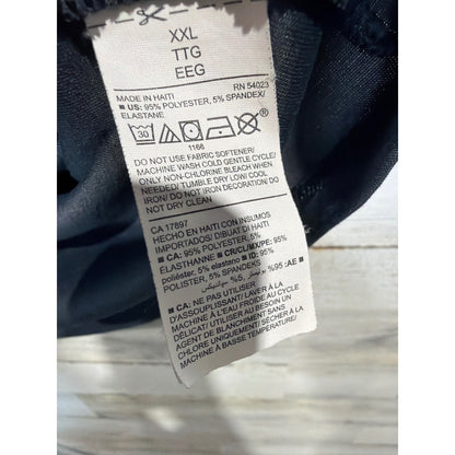 All in Motion Old Navy Polo Shirt Bundle Men XXL Gray Black Striped Active6
