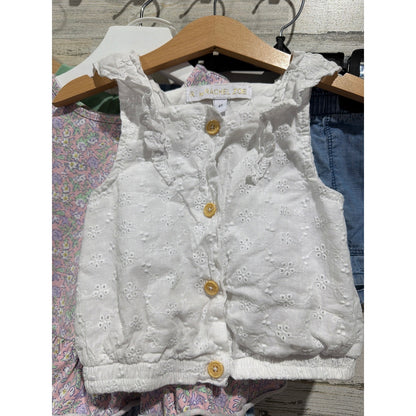 Disney Cat & Jack OshKosh Girls 4T 5pc Bundle Summer Floral EUC NWT1