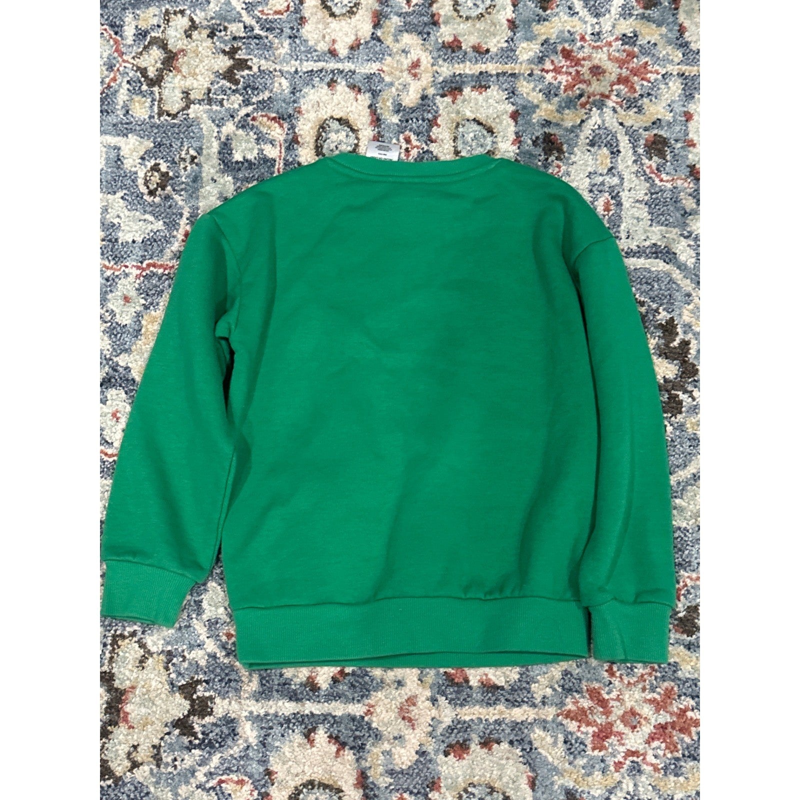 Elf Movie Graphic Sweatshirt Kids S 6/7 Green Christmas Holiday GUC4