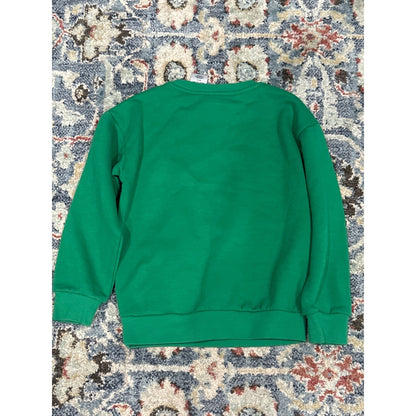 Elf Movie Graphic Sweatshirt Kids S 6/7 Green Christmas Holiday GUC4
