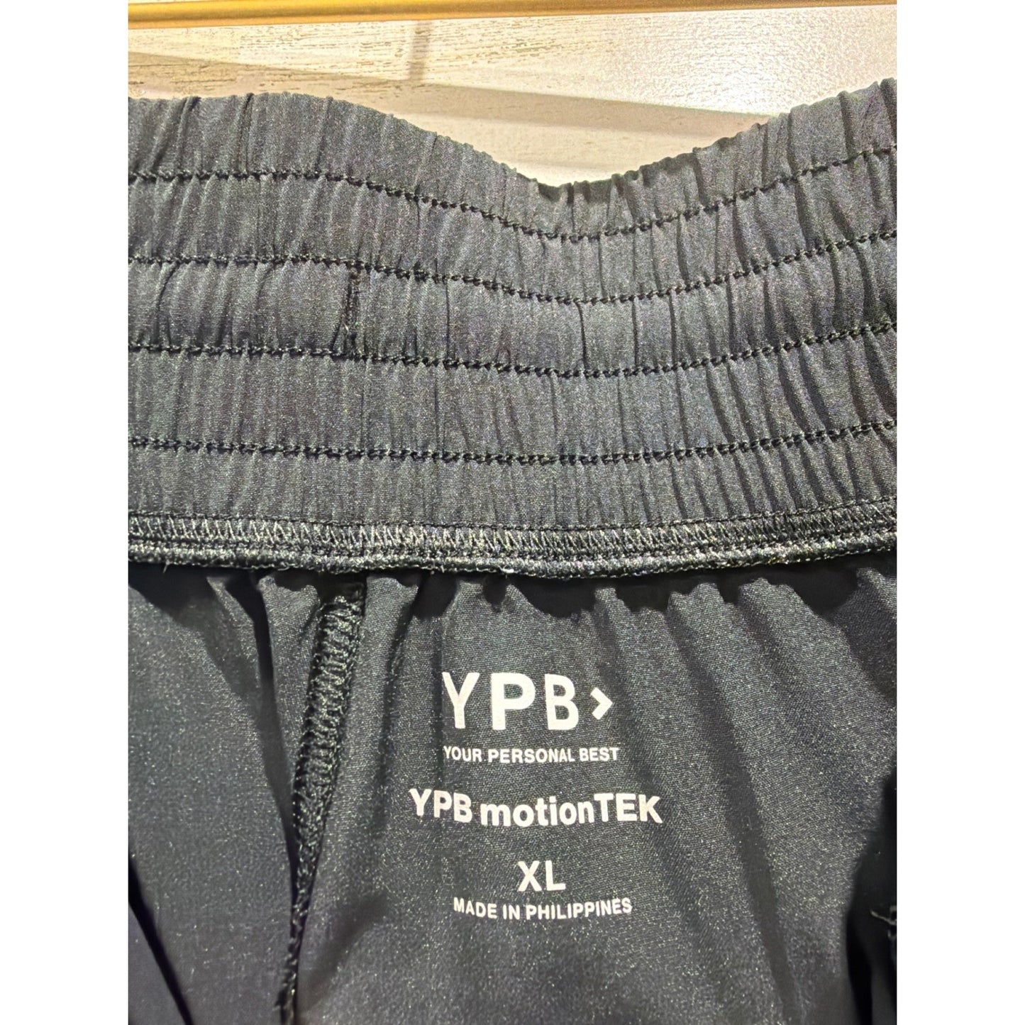 Abercrombie YPB Joggers Women XL Black High Rise Activewear EUC2