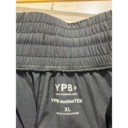 Abercrombie YPB Joggers Women XL Black High Rise Activewear EUC2