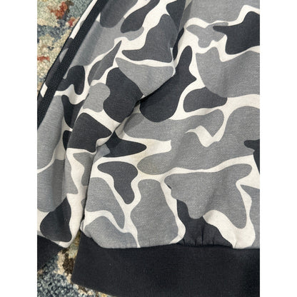 Adidas Jacket Bundle Kids 4T Grey Camo Logo Zip Up Hooded Sporty *Flaws*7