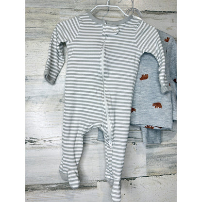 Cloud Island Carters Cat & Jack Baby Boy 0-3M Brown Blue Bundle Woodland4