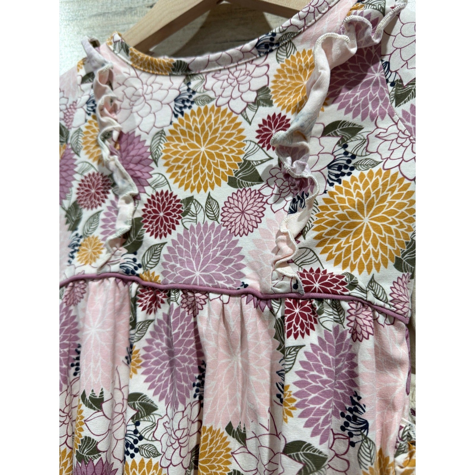 Modern Moments RuffleButts Bundle Girls 18-24M Floral Dress Bubble Romper EUC4