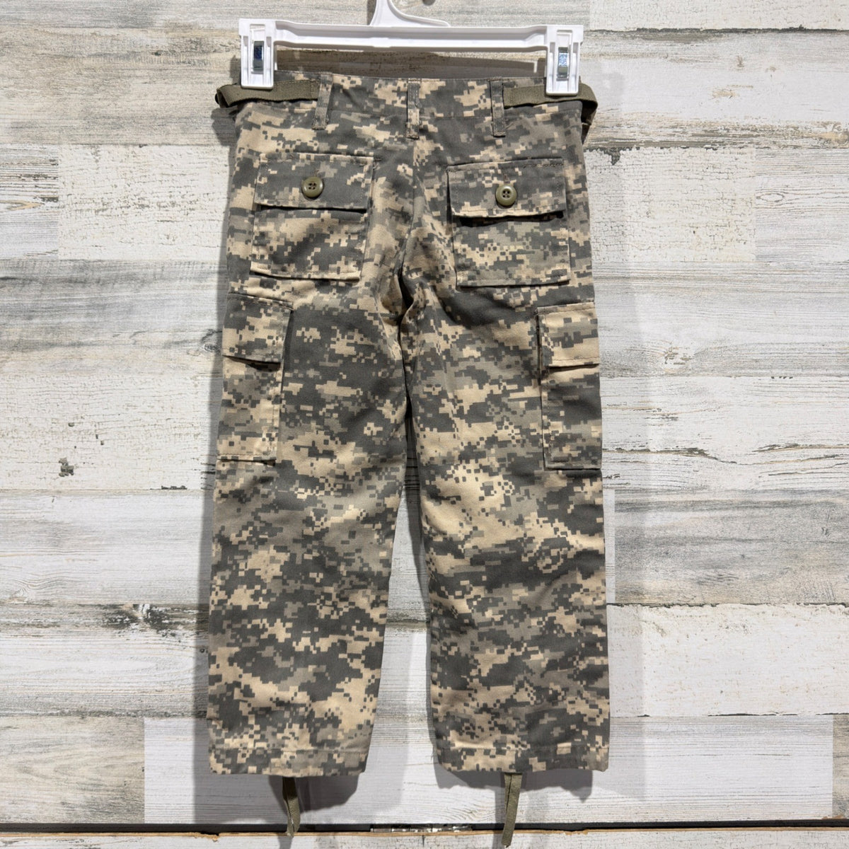 Rothco BDU Pants Boys XS Digital Camo Cotton Military Tactical Cargo Pants EUC2