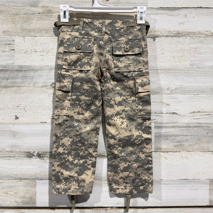 Rothco BDU Pants Boys XS Digital Camo Cotton Military Tactical Cargo Pants EUC2
