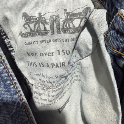 Levi's 559 Relaxed Straight Jeans Mens 34x30 Blue Cotton Denim Classic GUC*8