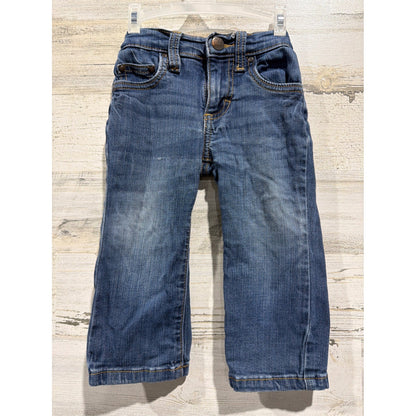 Wrangler Jeans Boys 18M Blue Denim Straight Leg Western GUC0