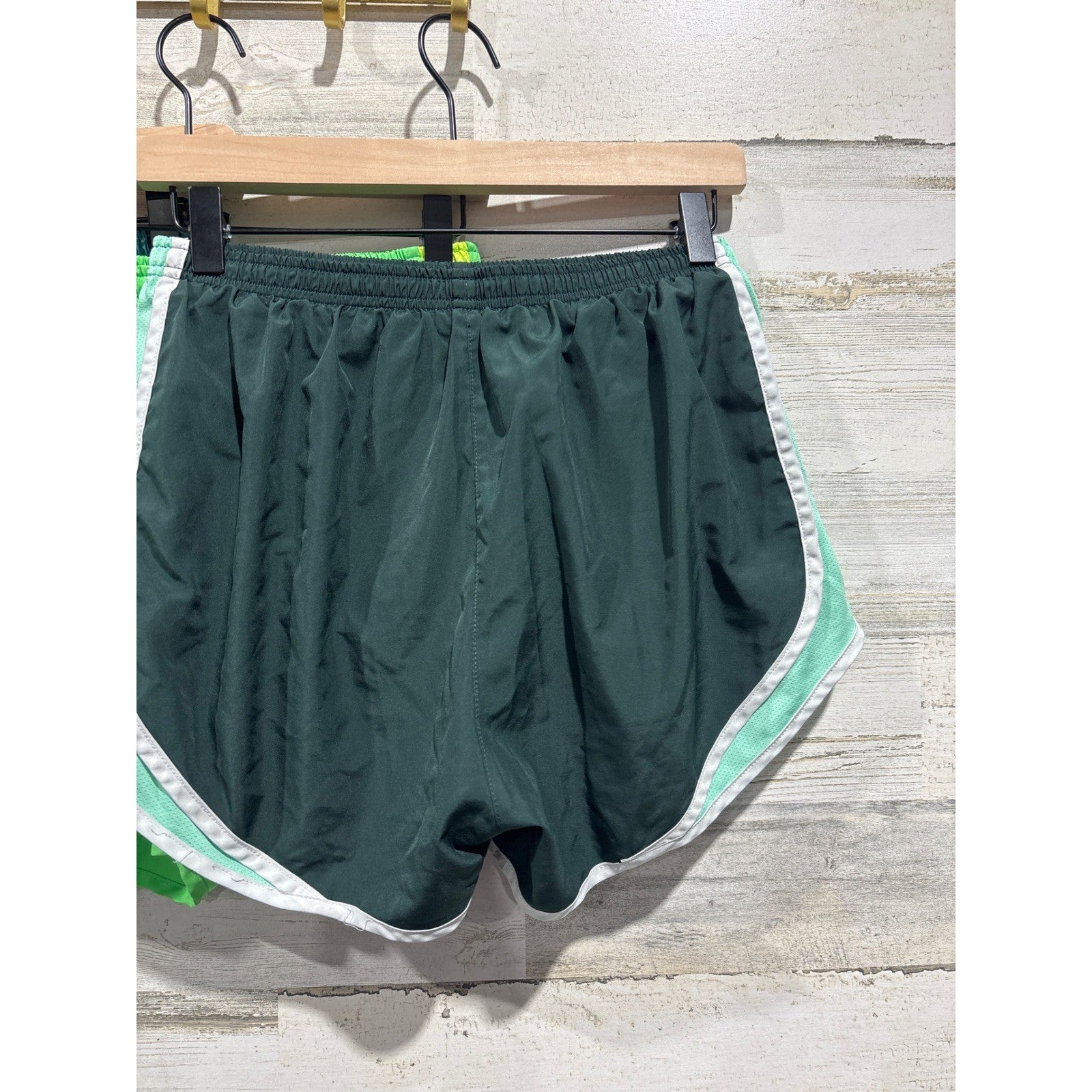 Nike Running Shorts Women Medium Green Teal Bundle Tempo Athletic EUC3
