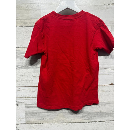 Disney Mickey Mouse Graphic T-Shirt Youth Small 6/7 Red 8-Bit Pixel Art1