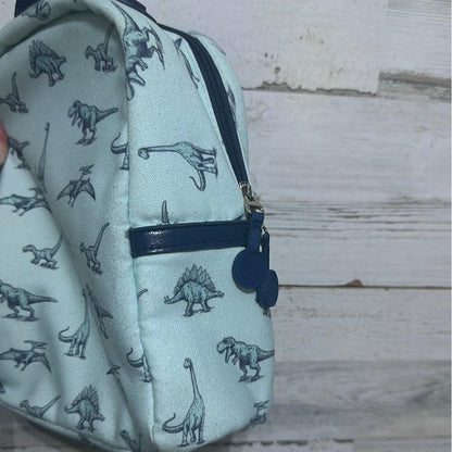 Sweet Honey Dinosaur Mini Backpack Boys Mint Green Brint Personalized5